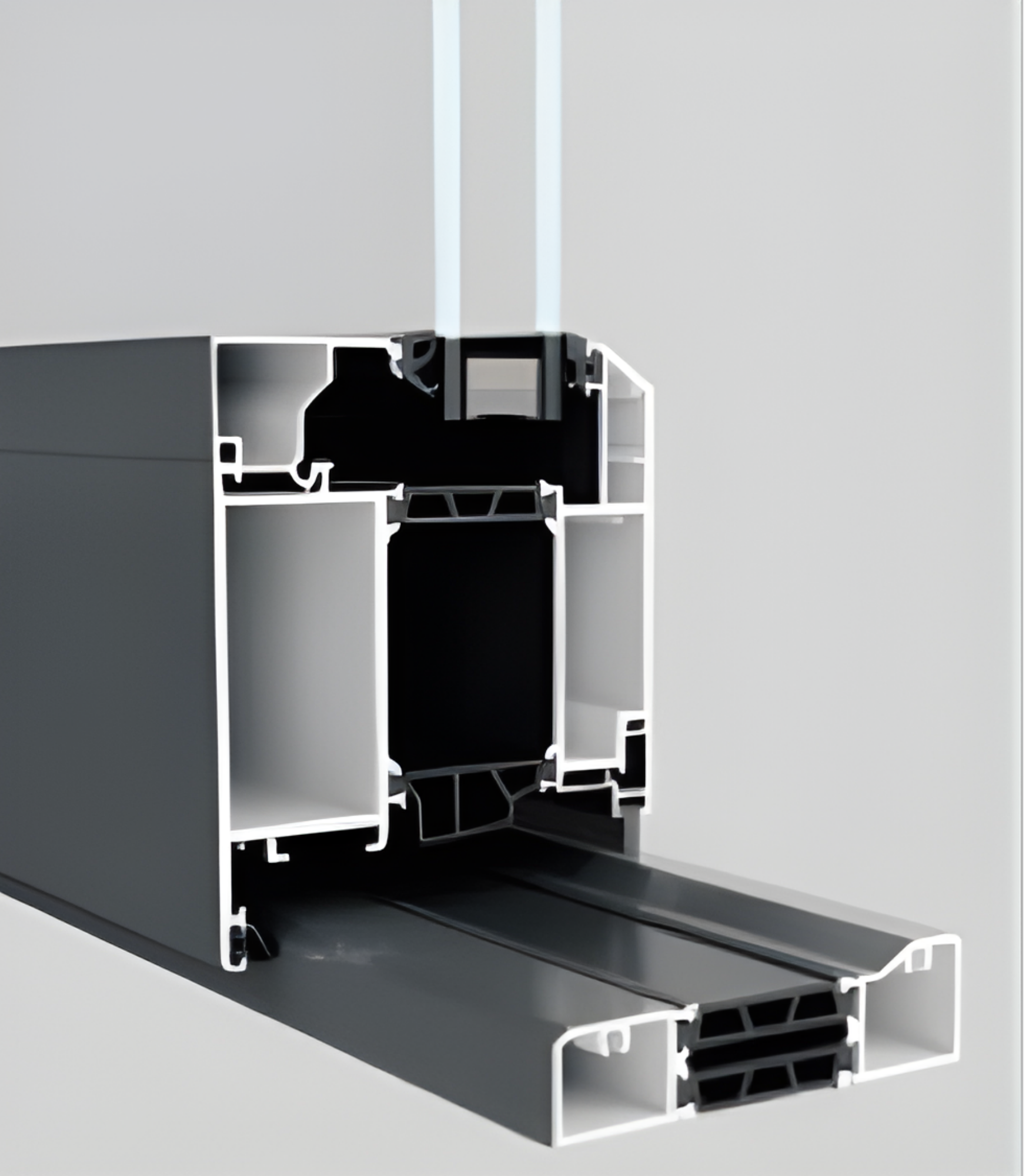 VLX 100 Double Swing / French Door in Los Angeles, CA | Lightwell Windows & Doors - detail 3