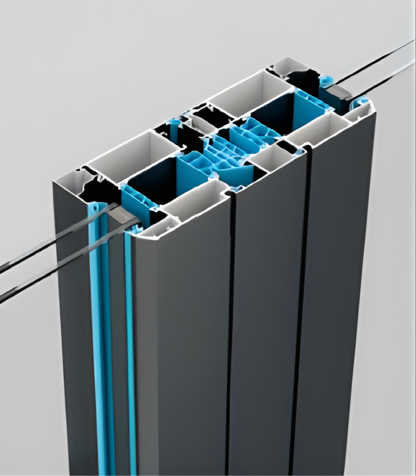 VLX 100 Double Swing / French Door in Los Angeles, CA | Lightwell Windows & Doors - detail 5