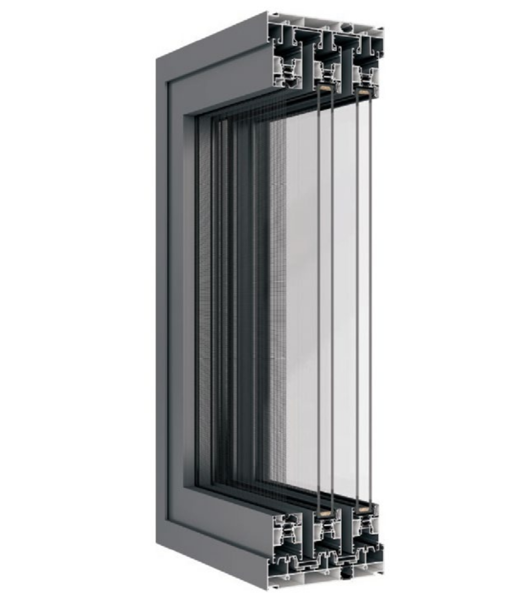 VLX 150 Heavy-Duty Sliding Door in Los Angeles, CA | Lightwell Windows & Doors - detail 2