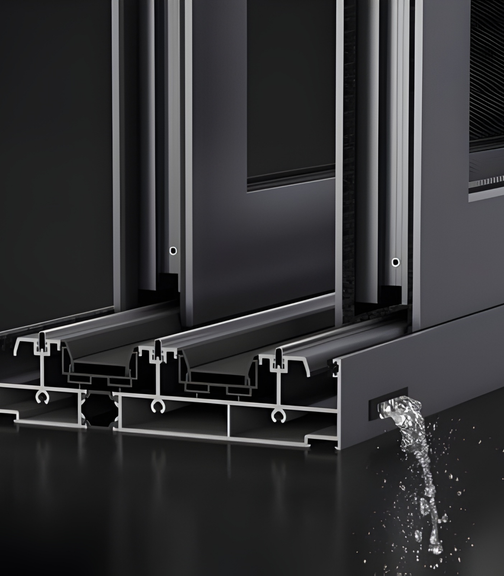 VLX 150 Heavy-Duty Sliding Door in Los Angeles, CA | Lightwell Windows & Doors - detail 6