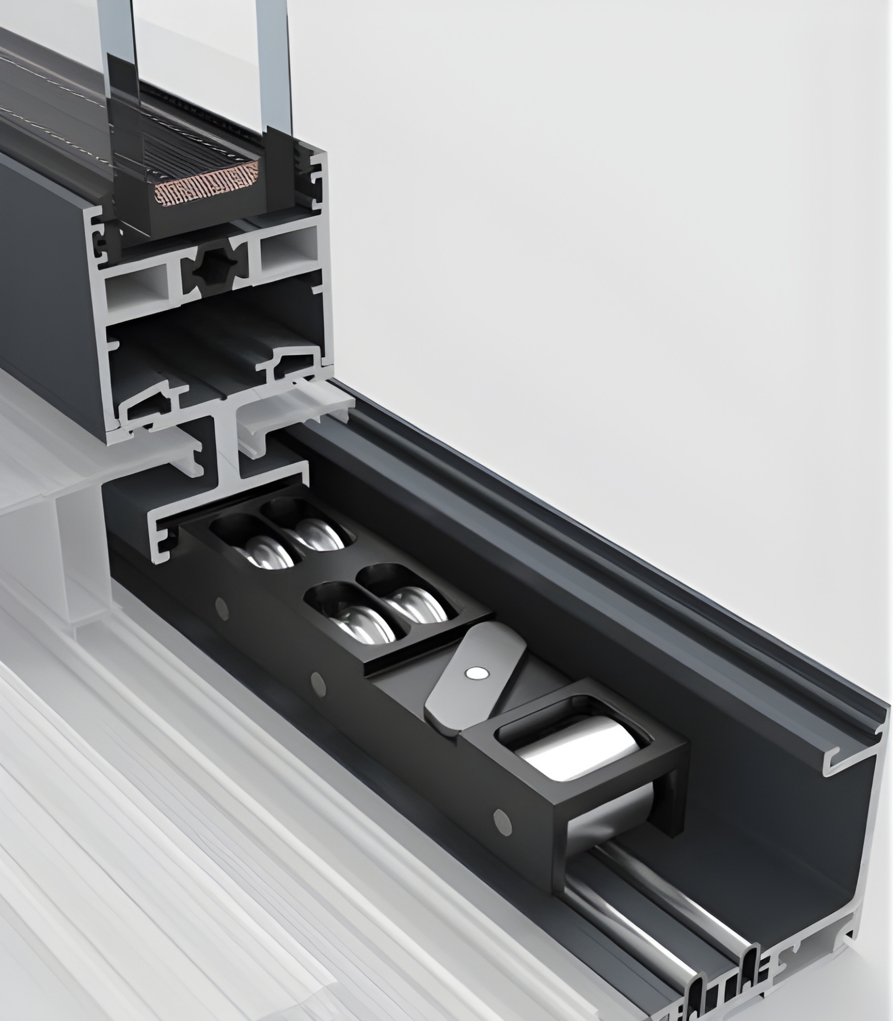 VLX 138 Panoramic Sliding Door in Los Angeles, CA | Lightwell Windows & Doors - detail 7