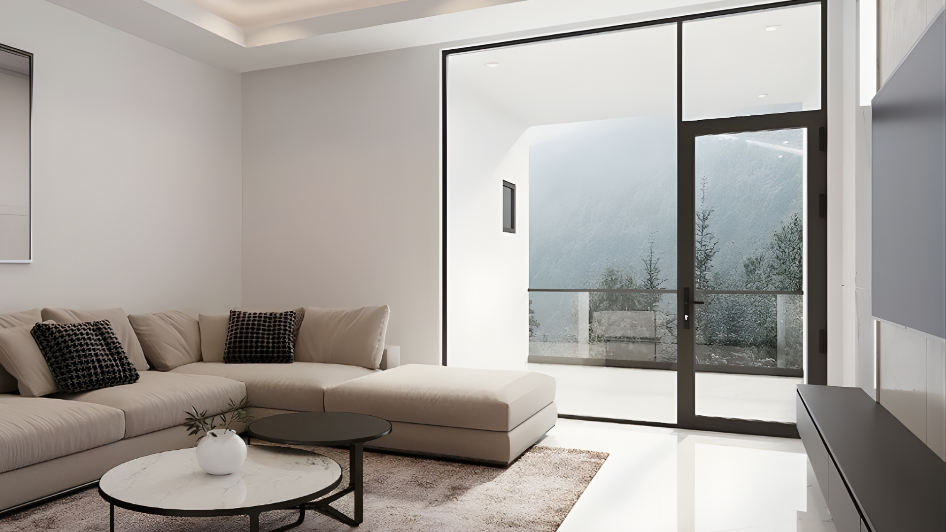 VLX 100 Swing / Entry Door in Los Angeles, CA | Lightwell Windows & Doors - detail 1